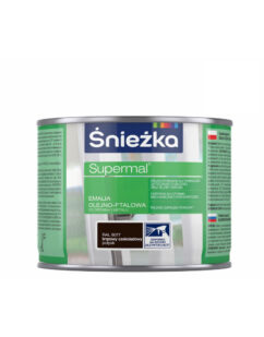 Emalia brązowa czekoladowa 5l. RAL8017 Supermal