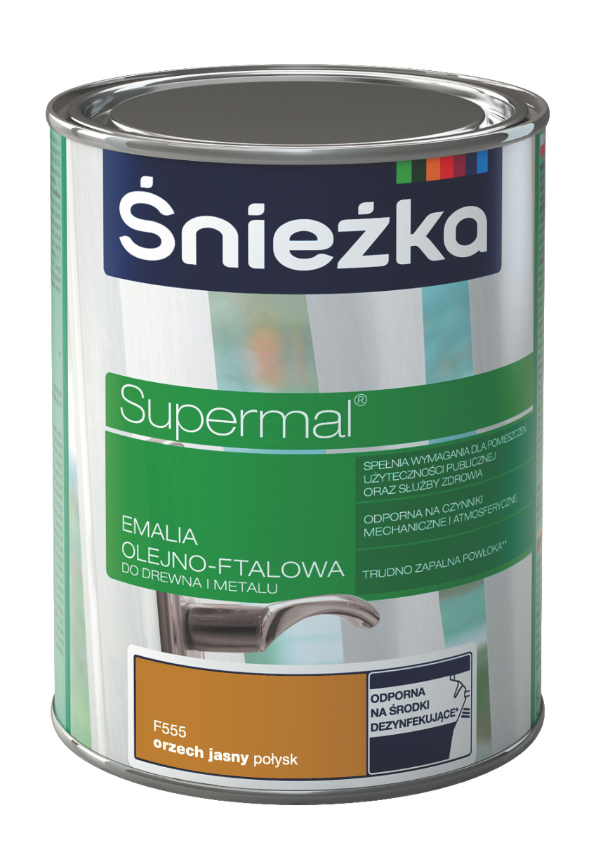 Emalia orzech jasny 0,2l. F555 Supermal