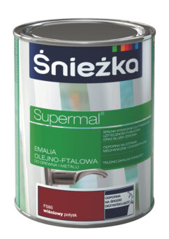 Emalia wiśniowa 0,8l. F595 Supermal