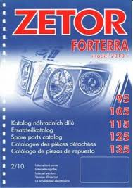 Katalog Zetor Forterra 95 105 115 125 135  r.2010<