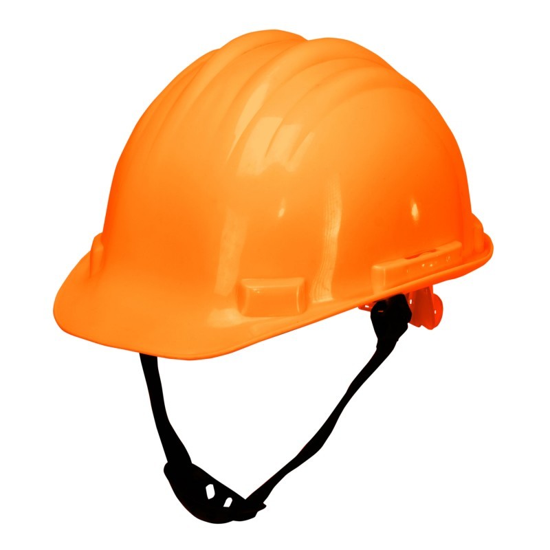 Kask ochronny przemysłowy pomarańczowy