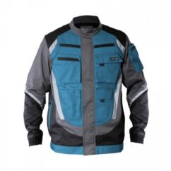 Bluza rob. czar-szar-turk z pasi odbl rozm. L