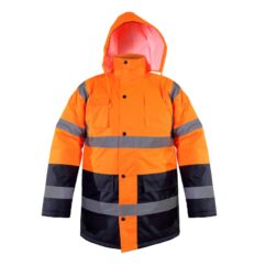 Kurtka ostrzegawcza zimowa pomarańczowa 2XL Lahti