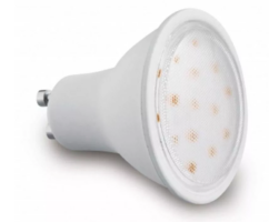Żarówka LED GU10 3W 220-240V biała ciepła GTV