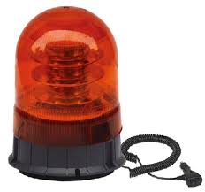 Lampa ostrzeg-kogut LED 12/24V magnes 170x140mm.