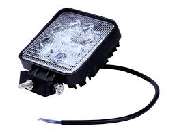 Lampa robocza LED 9-32V 27W 2200lm kwadratowa