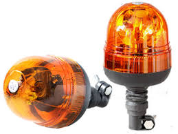 Lampa ostrzeg-kogut 12V na uchwyt