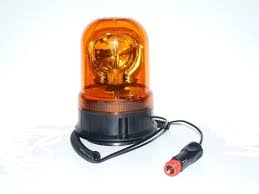 Lampa ostrzeg-kogut 24V na magnes (tania)