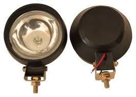 Lampa robocza halog.H-3 okrągła gumowa 130mm.