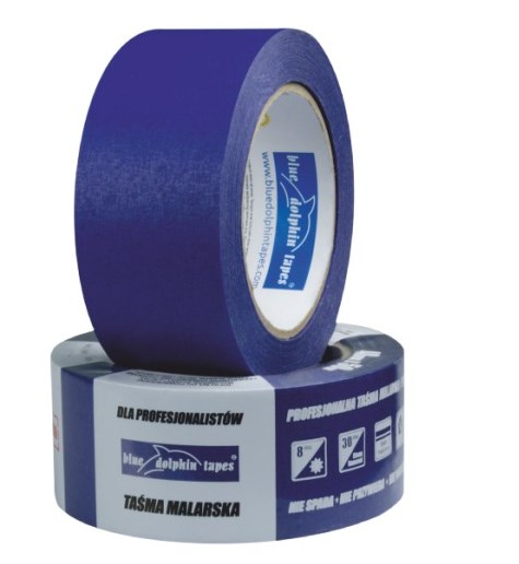 Taśma malarska MT-PG 38mm. 50m. Blue Dolphin