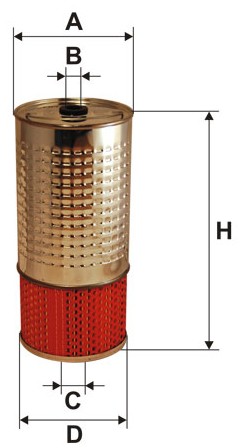 Filtr oleju OC 602
