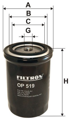 Filtr oleju OP 519