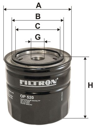 Filtr oleju OP 520