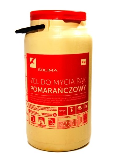 Pasta do mycia rąk - żel 4l. Sulima