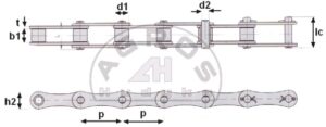 Łańcuch 208A 2040