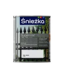 Chlorokauczuk zielony liść RAL6002 0,9l. Śnieżka
