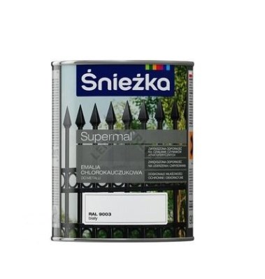 Chlorokauczuk zielony liść RAL6002 0,9l. Śnieżka