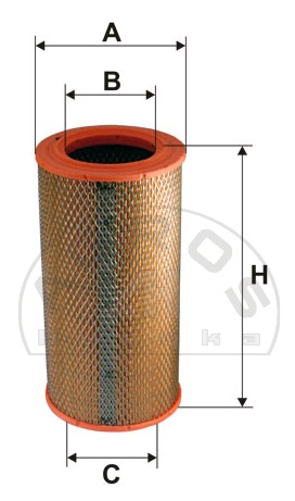 Filtr powietrza WA 6462 /Wix/