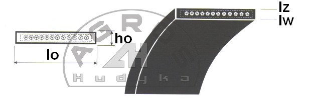 Pas 140*3320 /Agro Belts/