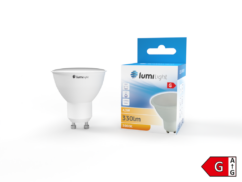 Żarówka LED GU10 4,3W 230V biała ciepła LL