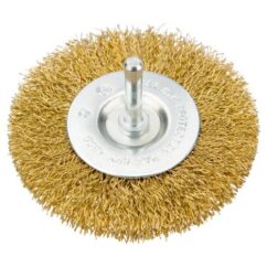 Szczotka tarczowa z trzpieniem 100mm.