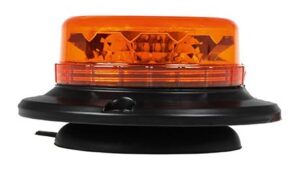 Lampa ostrzeg-kogut LED 12/24V magnes 150x65mm R65