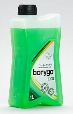 Płyn do chłodnic Borygo Eko 1l. zielony
