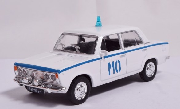 Zabawka samochód Fiat 125p MO /PRL/