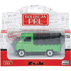 Zabawka samochód Żuk zielony /PRL/