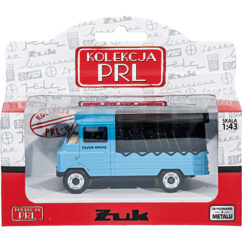 Zabawka samochód Żuk niebieski /PRL/