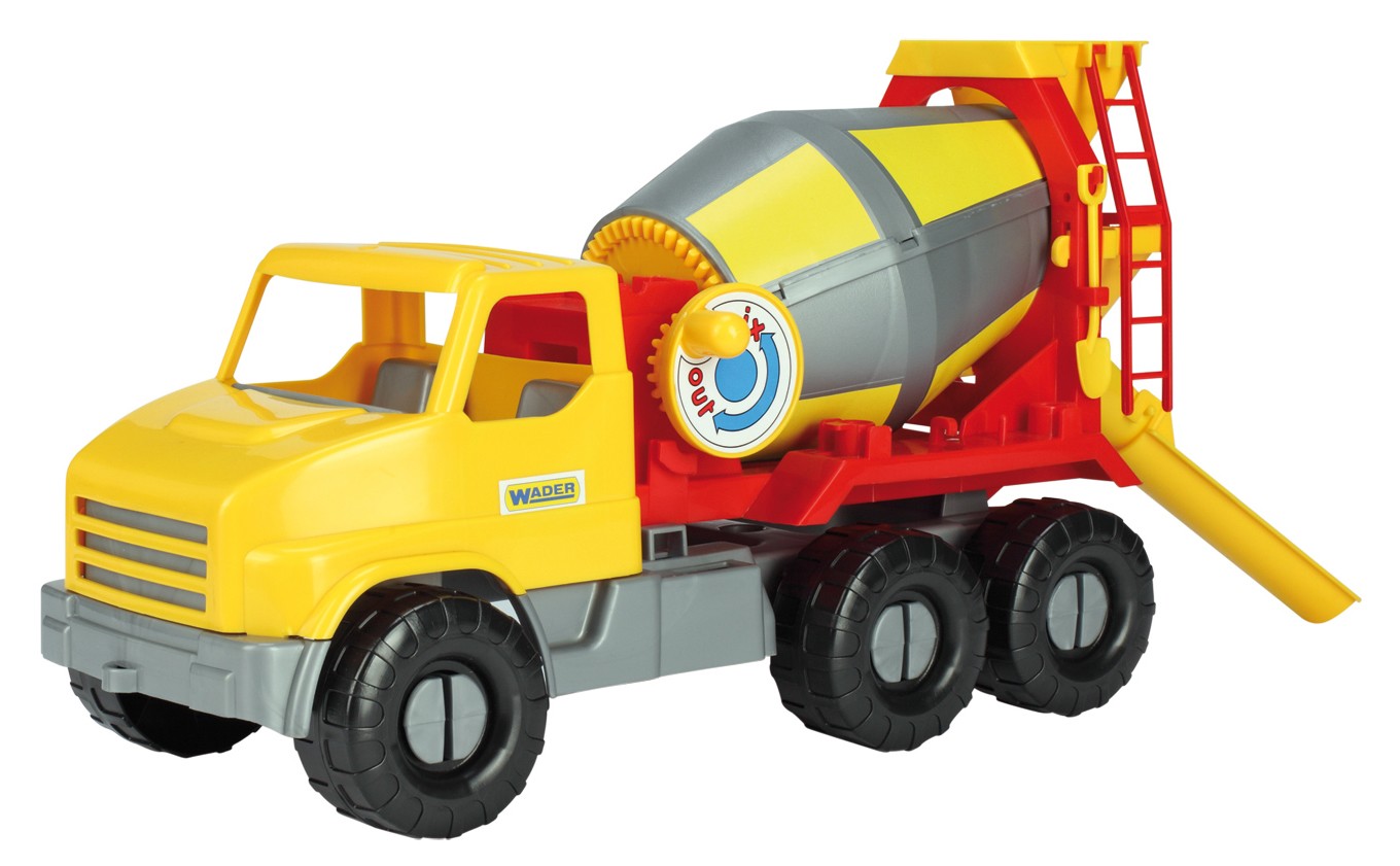 Zabawka City Truck ciężarówka z drabiną /Wader/ XX - obrazek 2