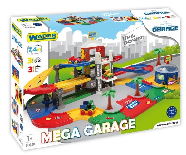 Zabawka Garaż z windą – Mega Garage - obrazek 2