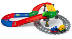 Zabawka Railway droga i kolejka Play Track /Wader/