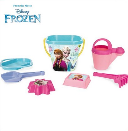 Zabawka kpl. do piasku 7-el Frozen /Wader/