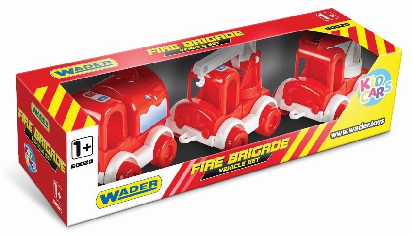 Zabawka straż pożarna Kid Cars /Wader/ - obrazek 2