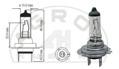 Żarówka H-7 12V 55W Long Life HD
