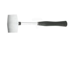 Młotek gumowy 225g. 40mm. trzon metalowy TT