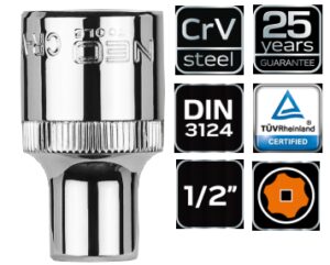 Nasadka 1/2" 6-k. 10mm. superlock Neo