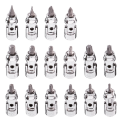 Zestaw bitów z przegubem 1/4" 16cz. Neo
