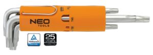 Kpl. kluczy torx T10-T50 8cz. Neo