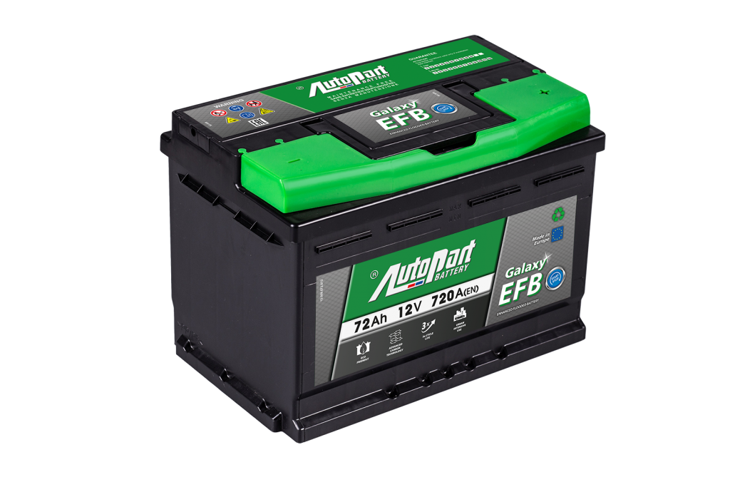 Akumulator 12V 72Ah Galaxy EFB start/stop