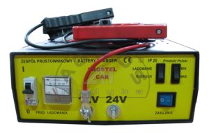 Prostownik 12/24V 40A z rozruchem /Prostel/