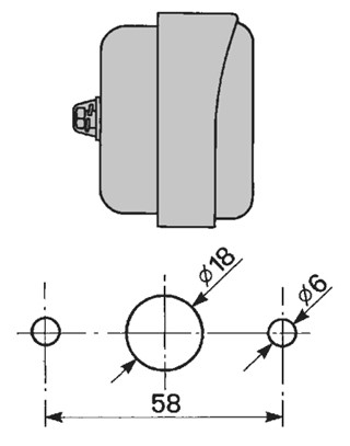 Lampa kierunkowskazu/pozycyjna MF - obrazek 3