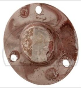 Pokrywa łożyska 1206 metal pełna