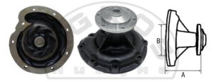 Pompa wodna Case fi-98mm. L-110mm.