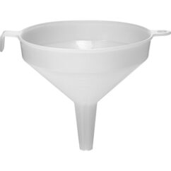 Lejek plastikowy duży z sitkiem 160mm.