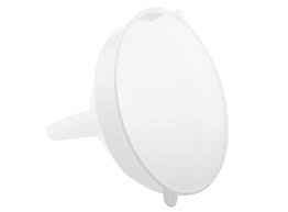Lejek plastikowy biały fi 25cm.