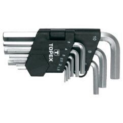 Kpl. kluczy imbusowych  9cz. 1,5-10mm. Topex *PK