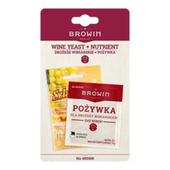 Drożdże winiarskie 20ml + pożywka 10g.
