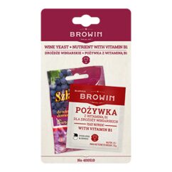 Drożdże winiarskie 20ml + pożywka z wit. 10g.